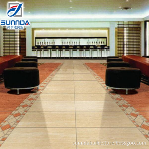 Foshan 600x600 and 800x800 imitation travertine porcelain tile